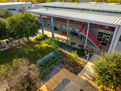 Opportunity Center Courtyard